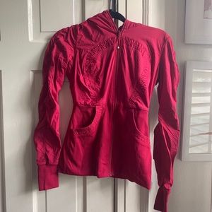 Red Lululemon Jacket
